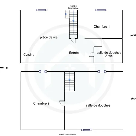 Apartment Ker Stears Atypique T3